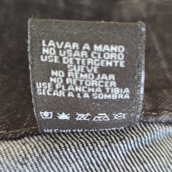 Stitch Embellished Distressed Embroidered Floral Boho Jeans 12 Blue - Picture 6 of 16